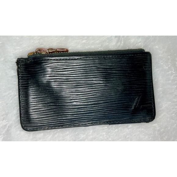 Louis Vuitton key pouch card holder epi lether black - Picture 11 of 11